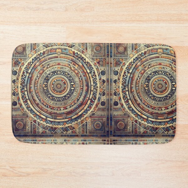 Item preview, Vintage Ndebele Wall Patterns designed and sold by PrintAfricanArt.