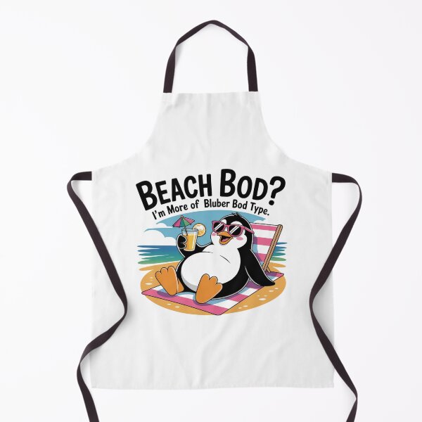 Item preview, Beach Body I’m More of a Blubber Bod Type,  Funny Penguin Beach Body Shirt – Blubber Bod Type Humor Tee – Body Positivity Animal Sticker  designed and sold by podlook.
