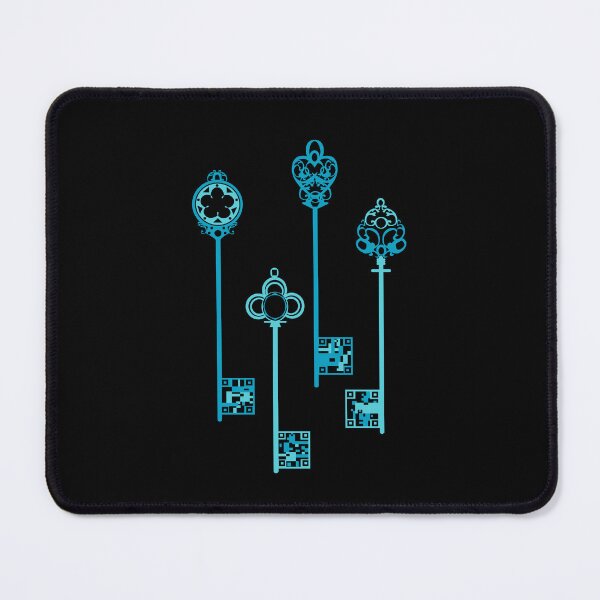 Item preview, Unlocking Secrets: Vintage Hand-Drawn Keys with QR Codes designed and sold by Starpuffdesign.