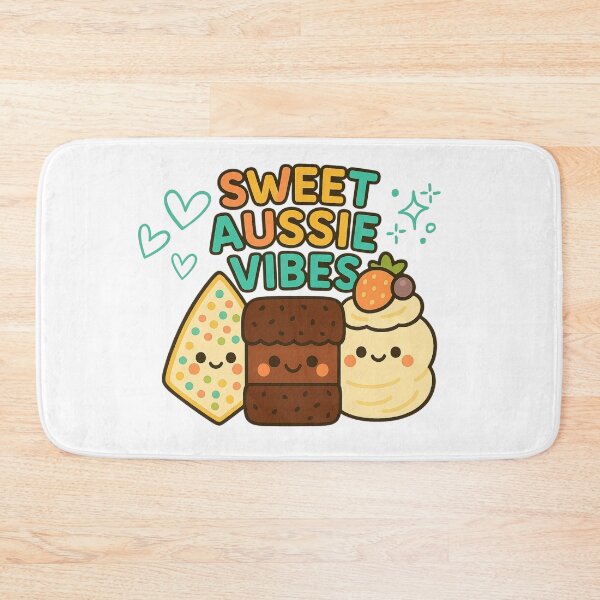 Item preview, Sweet Aussie Vibes - Cute Kawaii Australian Food Design designed and sold by POPDOTSHOP.