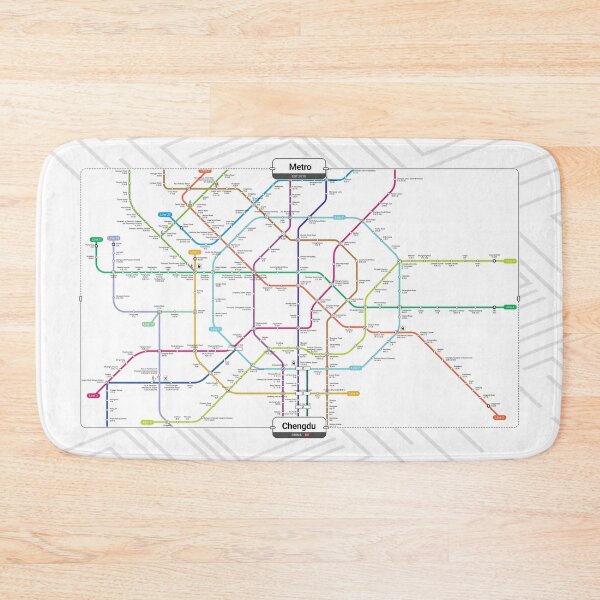 Item preview, Subway - Chengdu designed and sold by aleibanez.