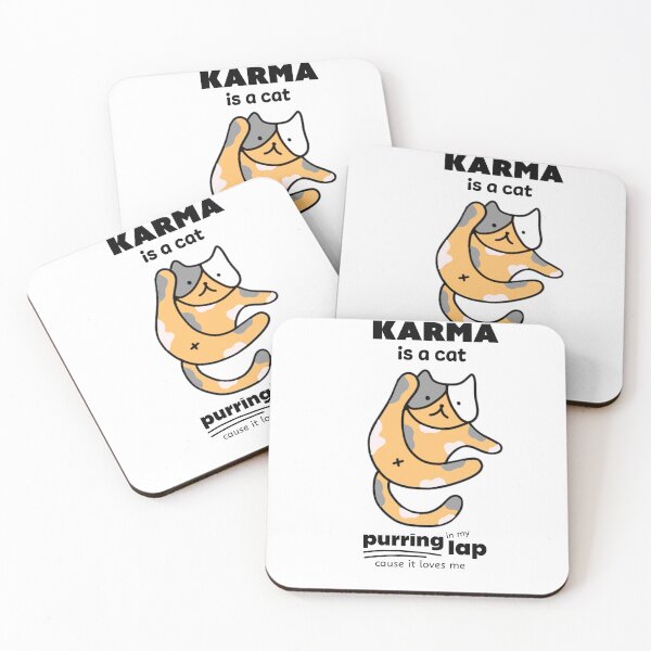 Item preview, Karma is a cat designed and sold by catjoneslovers.