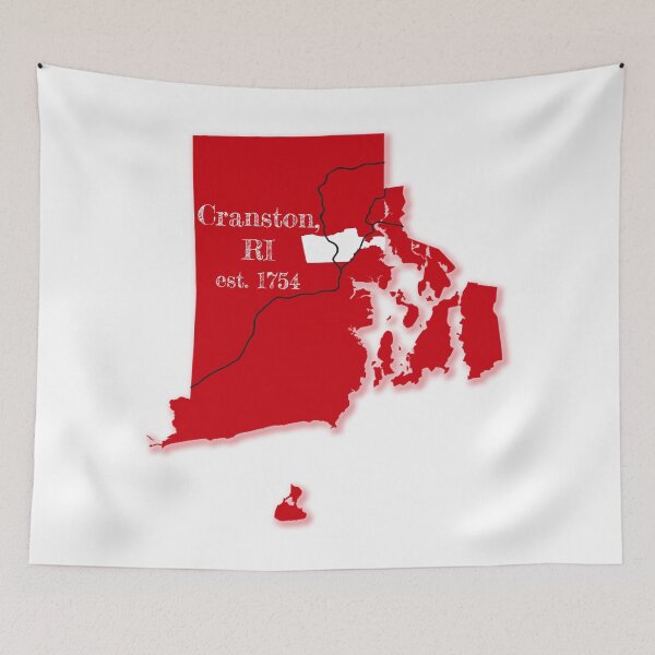 Item preview, Cranston, RI [Red] designed and sold by PhilbonianDezin.