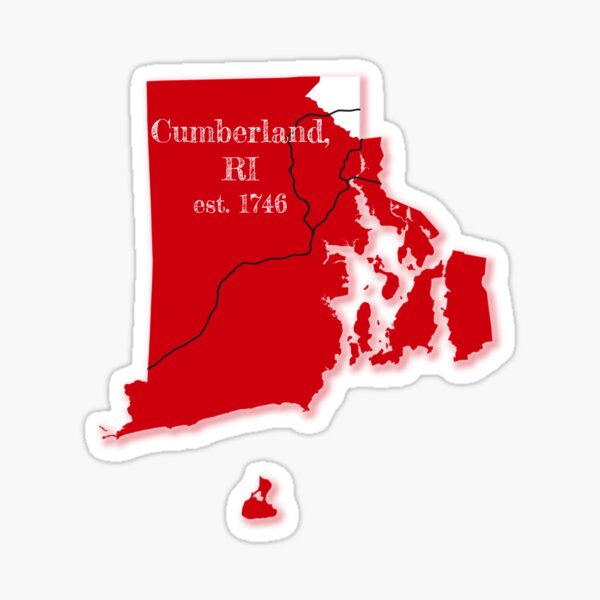 Item preview, Cumberland, RI [Red] designed and sold by PhilbonianDezin.