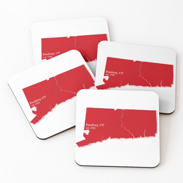 Item preview, Danbury, CT [Red] designed and sold by PhilbonianDezin.