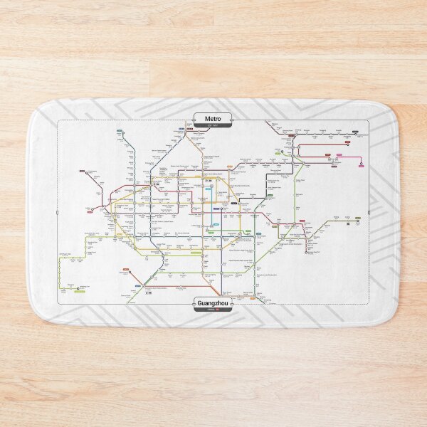 Item preview, Subway - Guangzhou designed and sold by aleibanez.