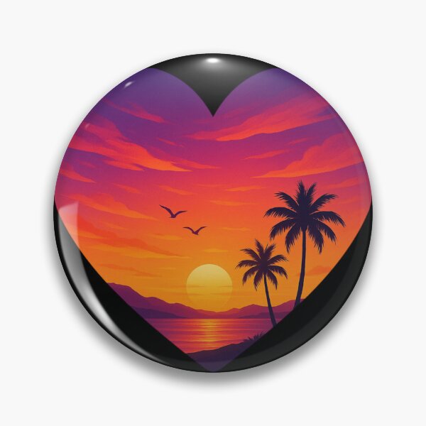 Item preview, Sunset Heart designed and sold by Planetporridge.