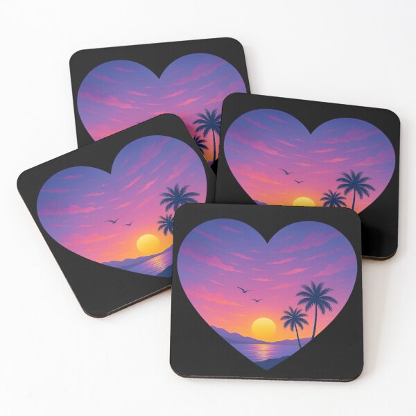 Item preview, Sunset Within A Heart designed and sold by Planetporridge.