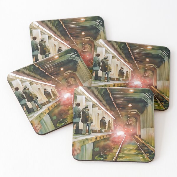Item preview, Sparks on the Subway designed and sold by RCWatercolours.