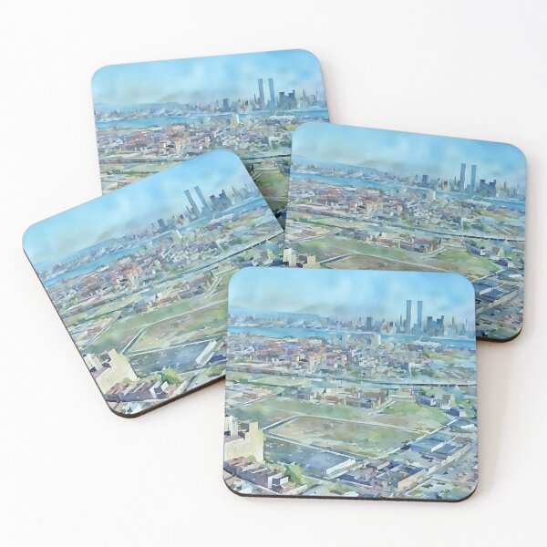 Item preview, Freight Yards and Financial Districts designed and sold by RCWatercolours.