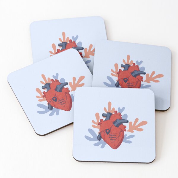 Item preview, Heart of the Hero: You Are Located Here designed and sold by NurzZz73.