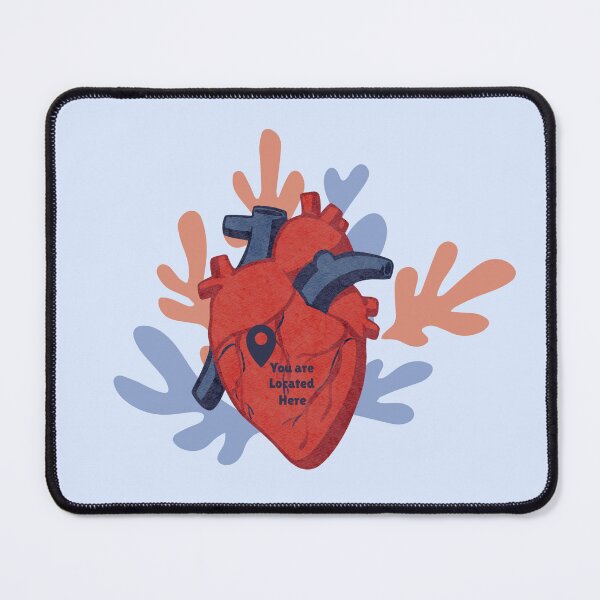Item preview, Heart of the Hero: You Are Located Here designed and sold by NurzZz73.