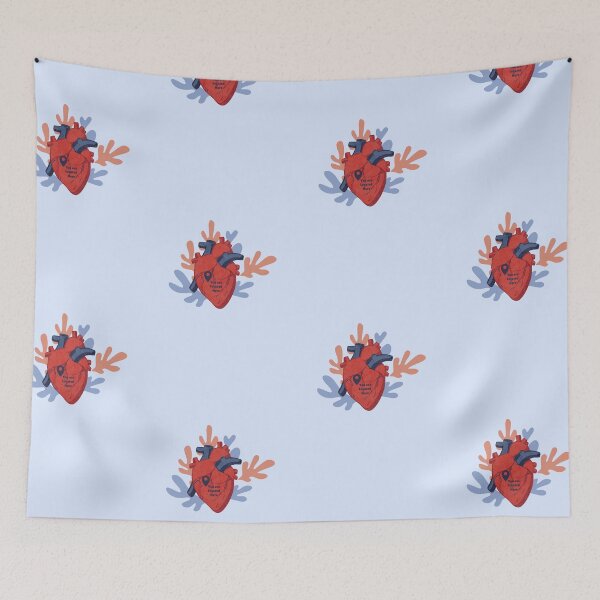 Item preview, Heart of the Hero: You Are Located Here designed and sold by NurzZz73.