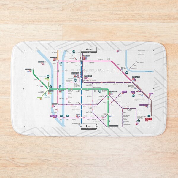 Item preview, Subway - Lyon designed and sold by aleibanez.