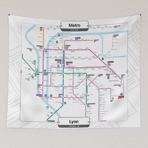 Item preview, Subway - Lyon designed and sold by aleibanez.