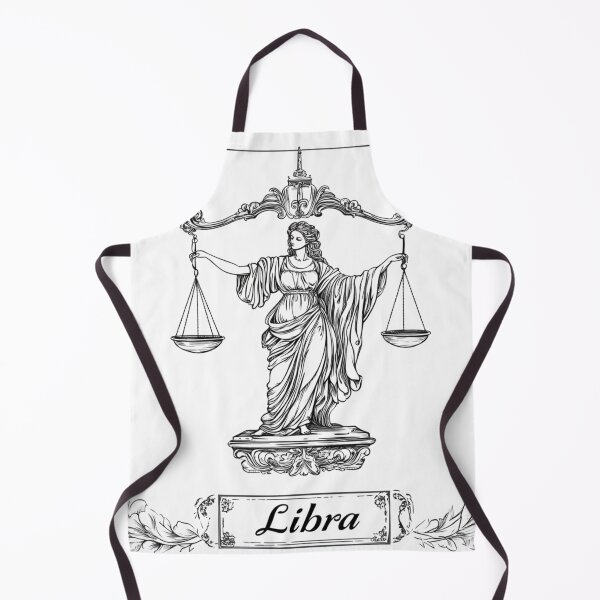 Item preview, Libra Zodiac Sign | Minimalist Line Art Astrology Design designed and sold by Inkora-Art.