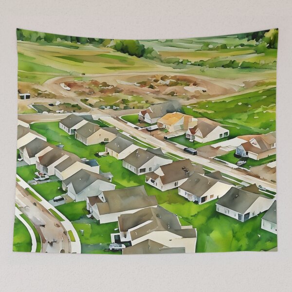 Item preview, The Sprawl Continues designed and sold by RCWatercolours.