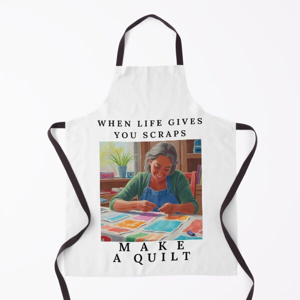 Item preview, When Life Gives You Scraps, Make a Quilt - Funny Quilter designed and sold by Wiss2Arts.