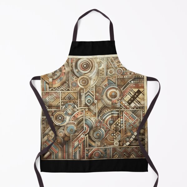 Item preview, Vintage Ndebele Wall Patterns ( III ) designed and sold by PrintAfricanArt.