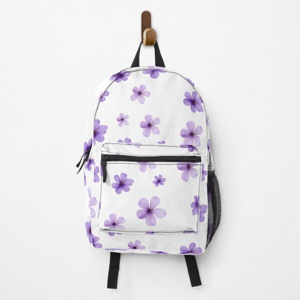 Item preview, Purple Watercolor Flowers – Hand-Painted Floral Botanical Art designed and sold by PnrArtDesign.