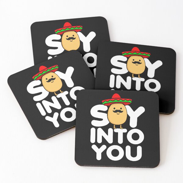 Item preview, Soy Into You Cute Food Pun Design designed and sold by wrestletoys.
