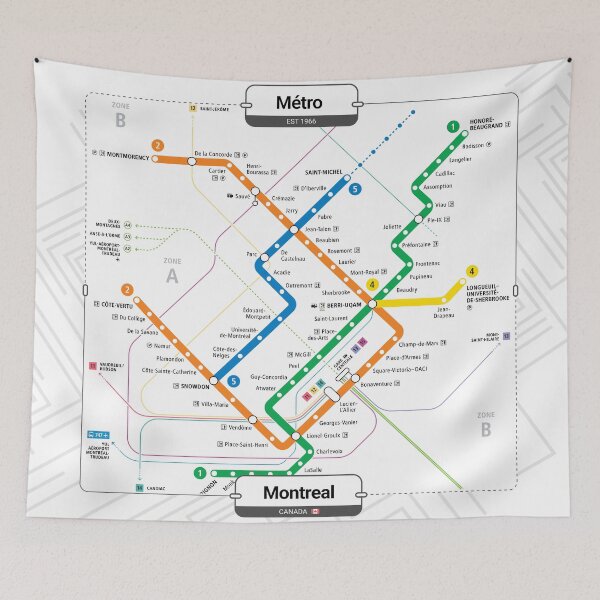 Item preview, Subway - Montreal designed and sold by aleibanez.