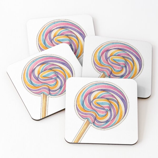 Item preview, Watercolor Anime Colorful Lollipop  – Transparent Background designed and sold by Pacika.