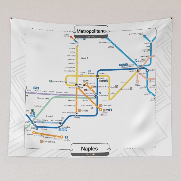 Item preview, Subway - Naples designed and sold by aleibanez.