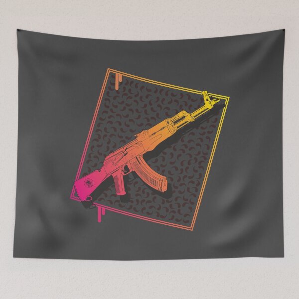 Item preview, Colorful Kalashnikov assault rifle designed and sold by FAawRay.
