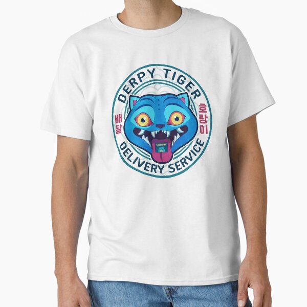 Item preview, Derpy Tiger Delivery Service designed and sold by JaciM13.