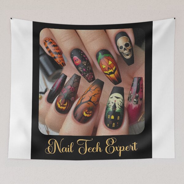 Item preview, Nail Tech Expert – Glamorous and Bold Design for Passionate Nail Artists and Beauty Pros designed and sold by ArtsyExplorer.