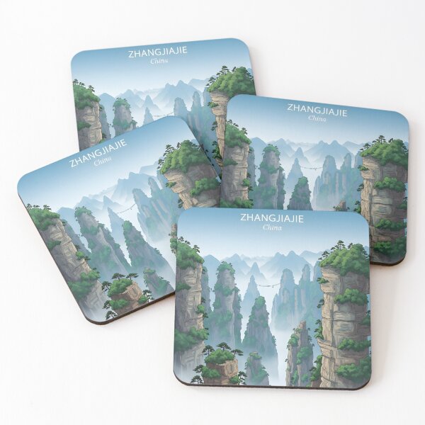 Item preview, Avatar Mountains – Zhangjiajie, China designed and sold by pixelated_echoes.