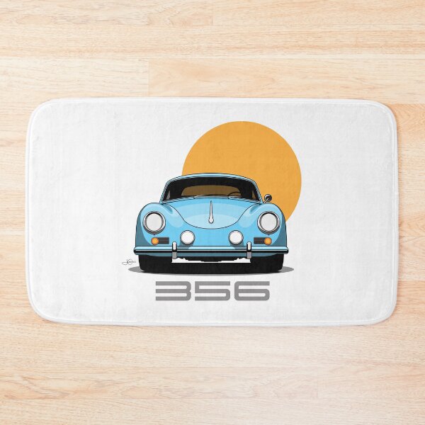 Item preview, Light Blue Classic 356 Front illustration designed and sold by blackdogshop.