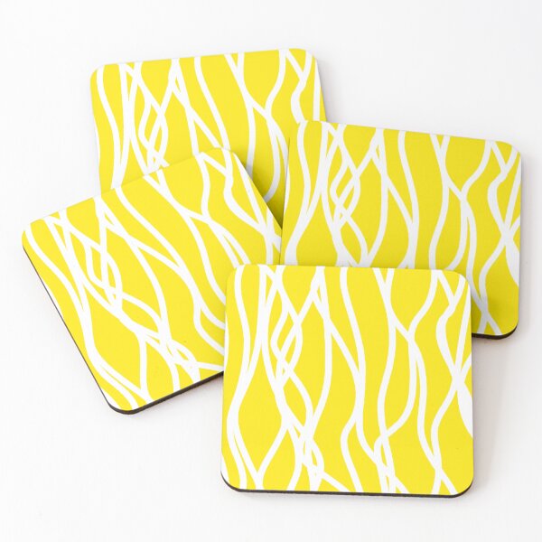 Item preview, Abstract Lemon Waves  designed and sold by rubezcordez.