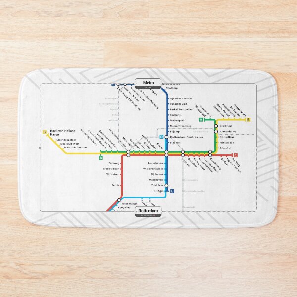 Item preview, Subway - Rotterdam designed and sold by aleibanez.