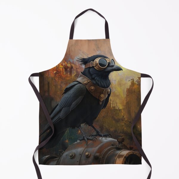 Item preview, Steampunk Crow 4 designed and sold by ArtRatNina.