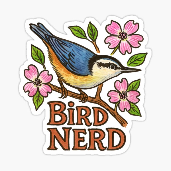 Item preview, Bird Nerd designed and sold by Boog Monst .