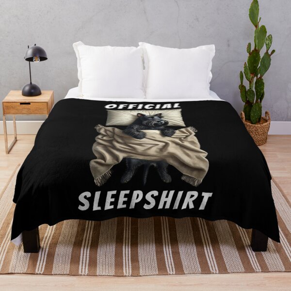 Item preview, Official Sleepshirt Scottish Terrier Lover Dog Mom Dad designed and sold by Kimberley King Art King Art.