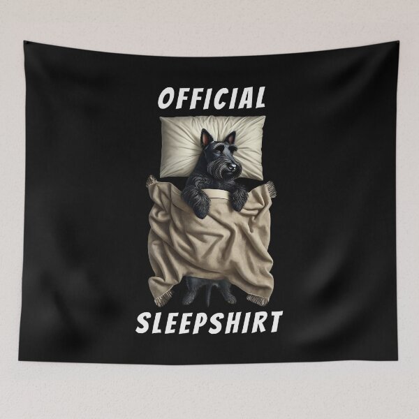 Item preview, Official Sleepshirt Scottish Terrier Lover Dog Mom Dad designed and sold by Kimberley King Art  King Art.