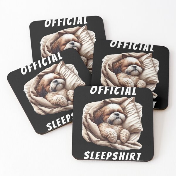 Item preview, Official Sleepshirt Shih Tzu Lover Dog Mom Dad designed and sold by Kimberley King Art  King Art.