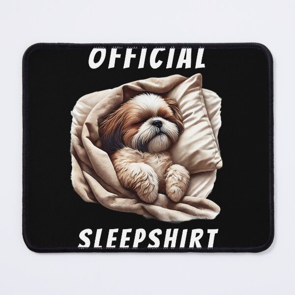 Item preview, Official Sleepshirt Shih Tzu Lover Dog Mom Dad designed and sold by Kimberley King Art King Art.