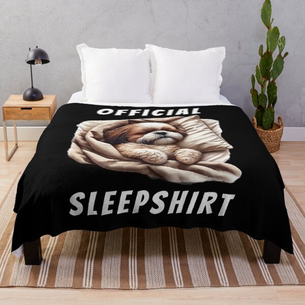 Item preview, Official Sleepshirt Shih Tzu Lover Dog Mom Dad designed and sold by Kimberley King Art  King Art.