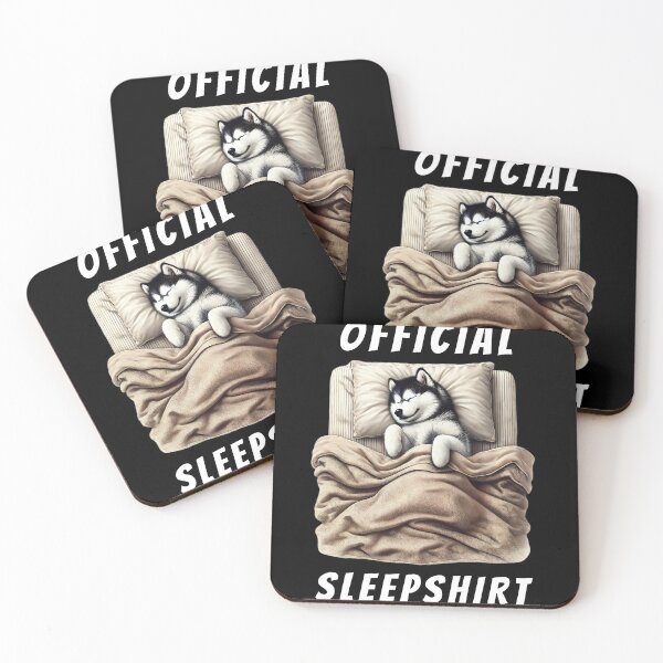 Item preview, Official Sleepshirt Siberian Husky Lover Dog Mom Dad designed and sold by Kimberley King Art  King Art.