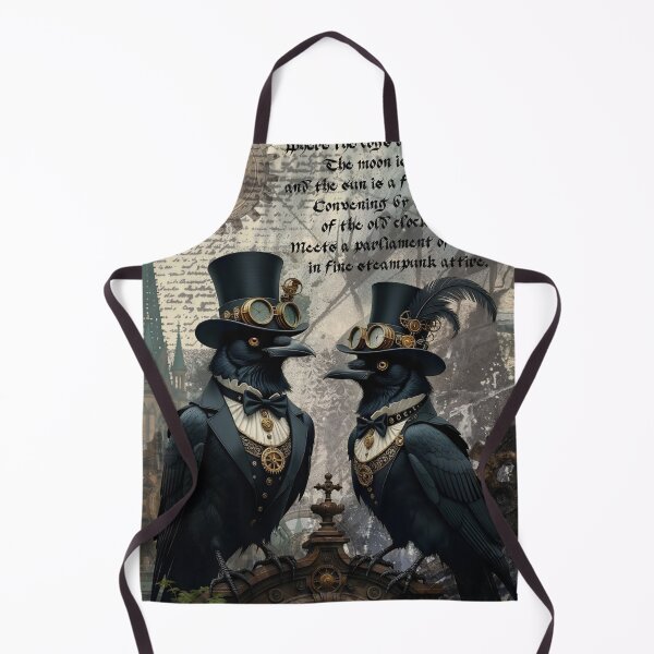 Item preview, Steampunk Crows 5 designed and sold by ArtRatNina.