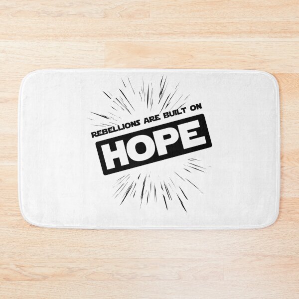 Item preview, Andor - Rebellions Are Built On Hope (Alt. Black Text) designed and sold by ClownshoesOffic.