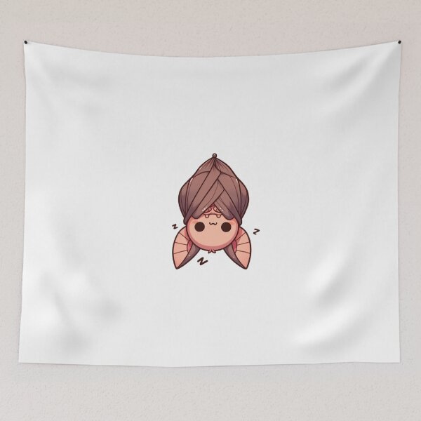 Item preview, Wrapped-Up Baby Bat - Cute Sleepy Cartoon Creature designed and sold by Confuzz1ed.