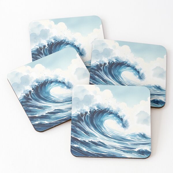 Item preview, Impressive Sea Wave designed and sold by Visual Nomad Club.