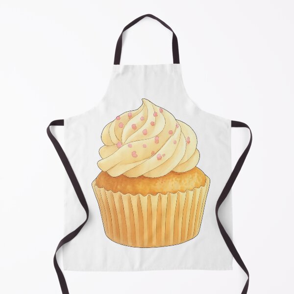 Item preview, Kawaii Anime Watercolor Cupcake – Pink Pastel Dessert Sticker designed and sold by Pacika.