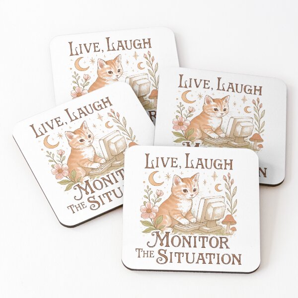 Item preview, Live, Laugh, Monitor The Situation designed and sold by Yipptee Shirts.