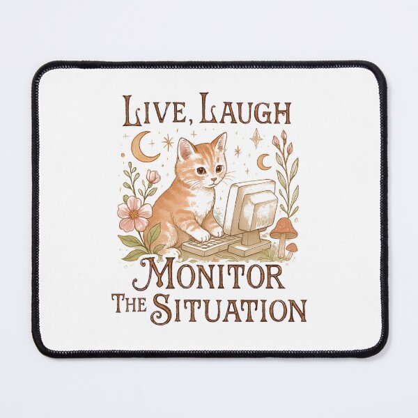 Item preview, Live, Laugh, Monitor The Situation designed and sold by Yipptee Shirts.